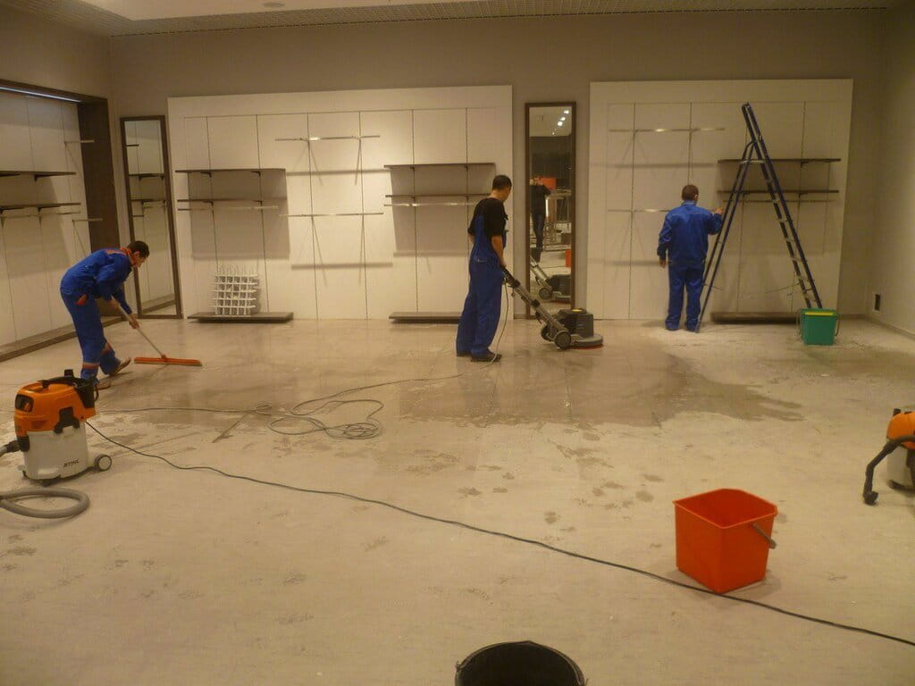 pulizia di fine lavori edili a Padova.